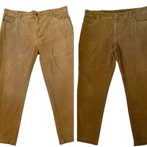 2-Pair Lot – Spier & Mackay Men’s Corduroy Pants – Size 40x30 – 100% Cotton